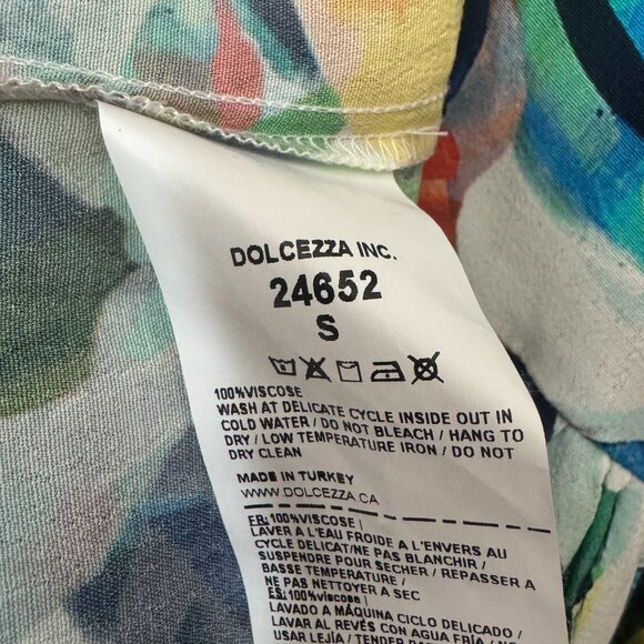 Dolcezza Artwear Tie Shoulder Dress NWT - Picture 5 of 5